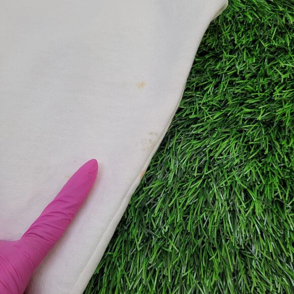 Vintage Boston University Sweatshirt Large 24x24 Baggy Crop - Picture 10 of 15